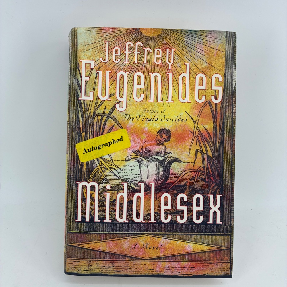 Jeffrey Eugenides Middlesex Signed Hardcover First Edition 2002 Pulitzer Prize